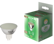 LED MR 5 Вт GU5.3 3000K 220V