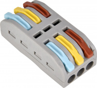 Клемма  соединительная 3-3P-G2  0,08- 2,5(4) мм²
